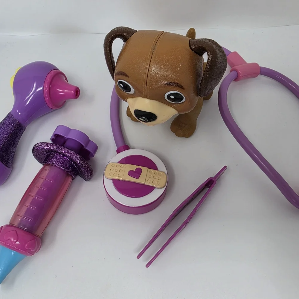 Disney Doc Mc Stuffin Dog Vet Veterinarian Toy Lot